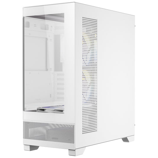Antec cx700 elite rgb midi tower behuizing (wit | 2x usb-a | tempered glass)