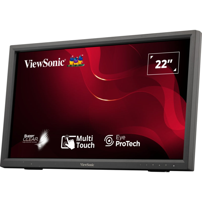 Afbeelding laden in galerijviewer, Viewsonic ir touch monitor td2223-2 22 (zwart, hdmi, vga, dvi, usb-a, usb-b)
