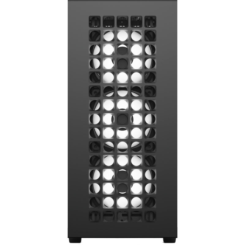 Afbeelding laden in galerijviewer, Aerocool b502a midi tower behuizing (zwart | 2x usb-a | 1x usb-c | rgb)
