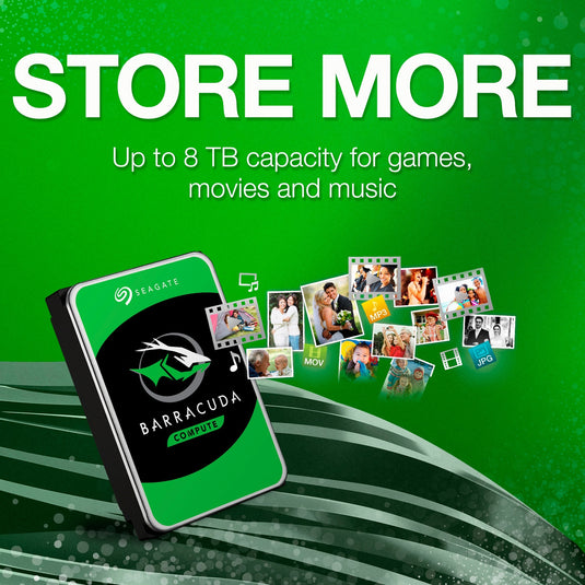 Seagate barracuda 2 tb harde schijf (st2000dm008, sata 600)