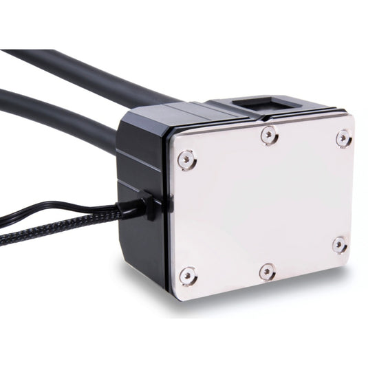 Alphacool eisbaer pro hpe aurora 360 cpu aio waterkoeling (zwart, argb, 4-pin pwm)