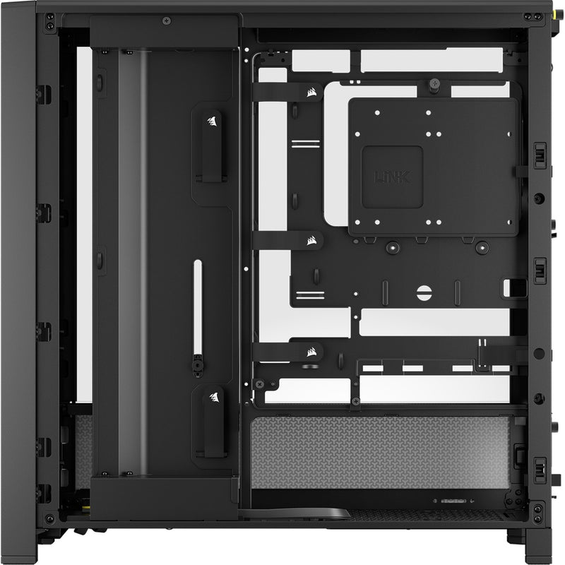 Afbeelding laden in galerijviewer, Corsair frame 4000d midi tower behuizing (zwart | 2x usb-a | 1x usb-c | tempered glass)
