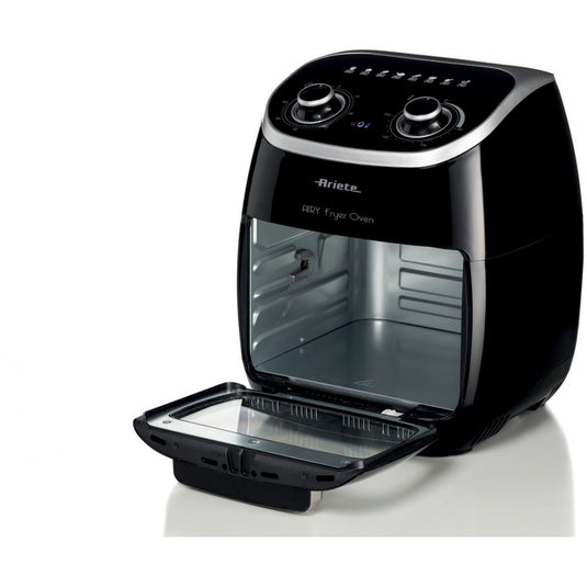 Ariete airy fryer oven 4619 00 heteluchtfriteuse (zwart, 11 liter)