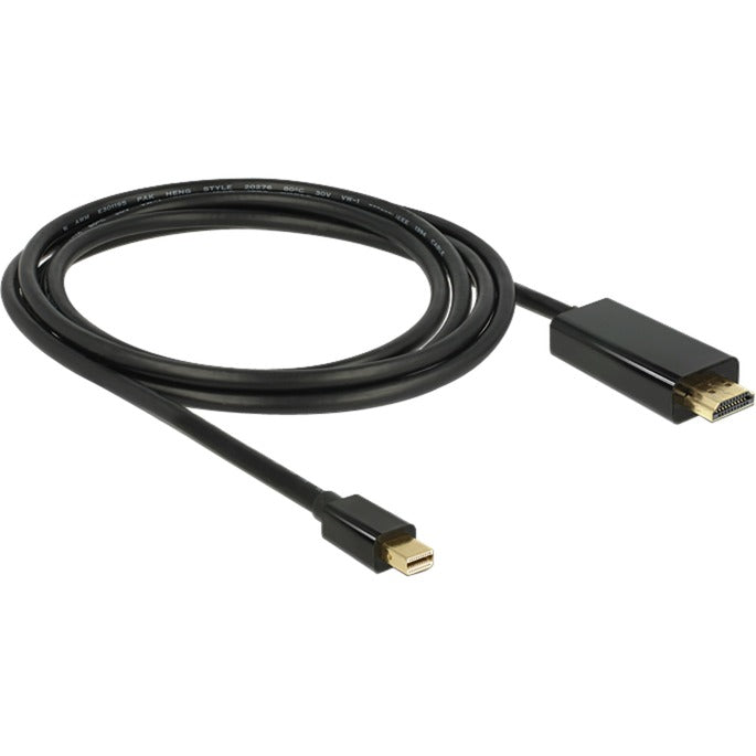 Afbeelding laden in galerijviewer, Delock mini-displayport naar hdmi-a kabel (zwart, 2 meter)

