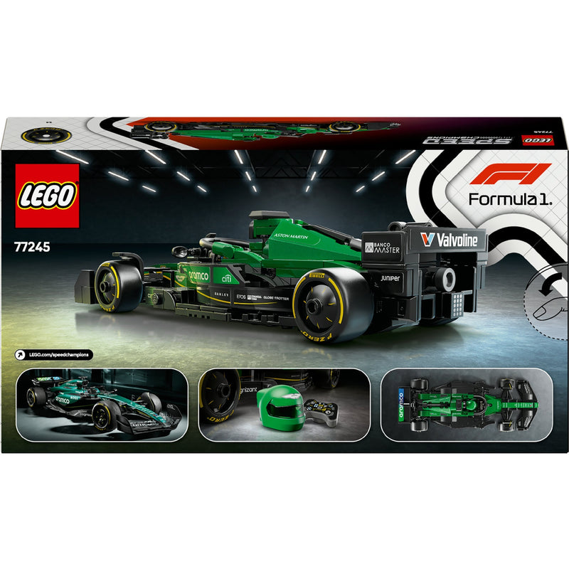 Afbeelding laden in galerijviewer, Lego speed champions aston martin aramco f1 amr24 racewagen set - 77245
