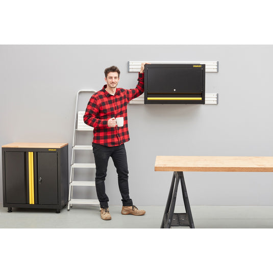 Stanley wandkast 1 deur rta gereedschapkast (zwart geel)