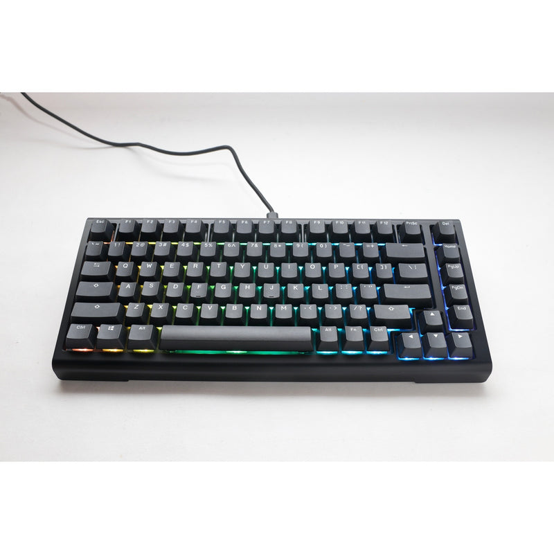 Afbeelding laden in galerijviewer, Ducky projectd tinker 75 met qmk via rgb mechanisch toetsenbord (zwart, us lay-out (qwerty), cherry mx red, 75%, rgb leds, double-shot pbt, hot-swappable, gasket mount)
