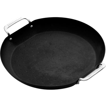 Kamado joe karbon steel paella pan bak- braadpan