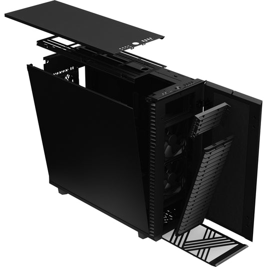 Fractal design define 7 xl big tower behuizing (zwart | 4x usb-a | 1x usb-c)