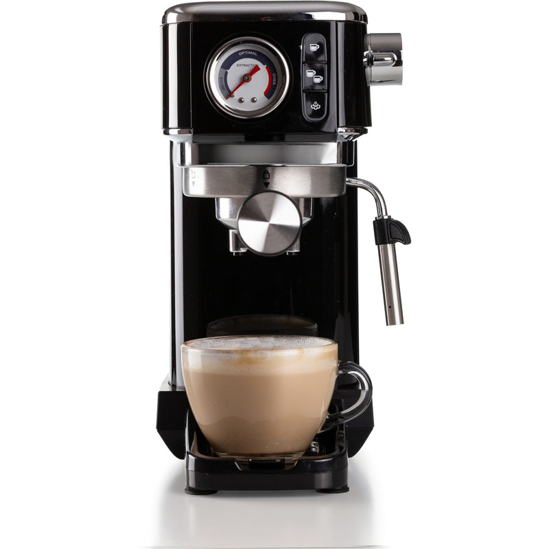 Afbeelding laden in galerijviewer, Ariete moderna espresso slim 1381 12 espressomachine (zwart)
