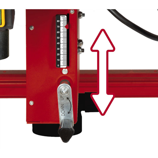 Einhell zaagtafel te-ts 315 u tafelcirkelzaag (rood zwart)