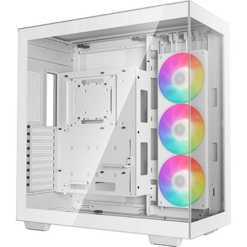 Afbeelding laden in galerijviewer, Deepcool ch780 midi tower behuizing (wit | 4x usb-a | 1x usb-c | rgb | window)
