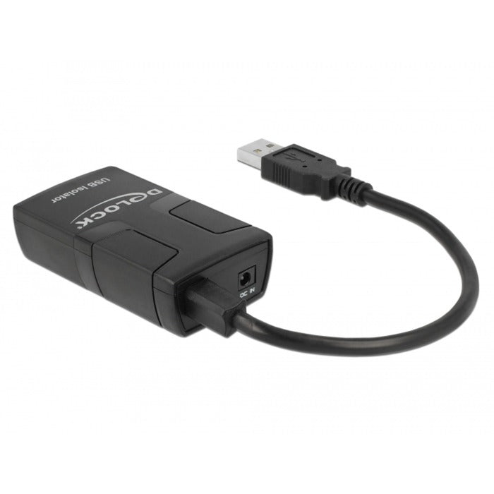 Afbeelding laden in galerijviewer, Delock usb isolator met 5 kv isolation adapter (zwart)
