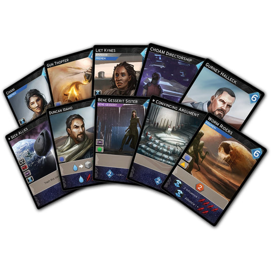 Asmodee dune: imperium bordspel (engels, 1 - 4 spelers, 60 - 120 minuten, vanaf 14 jaar)