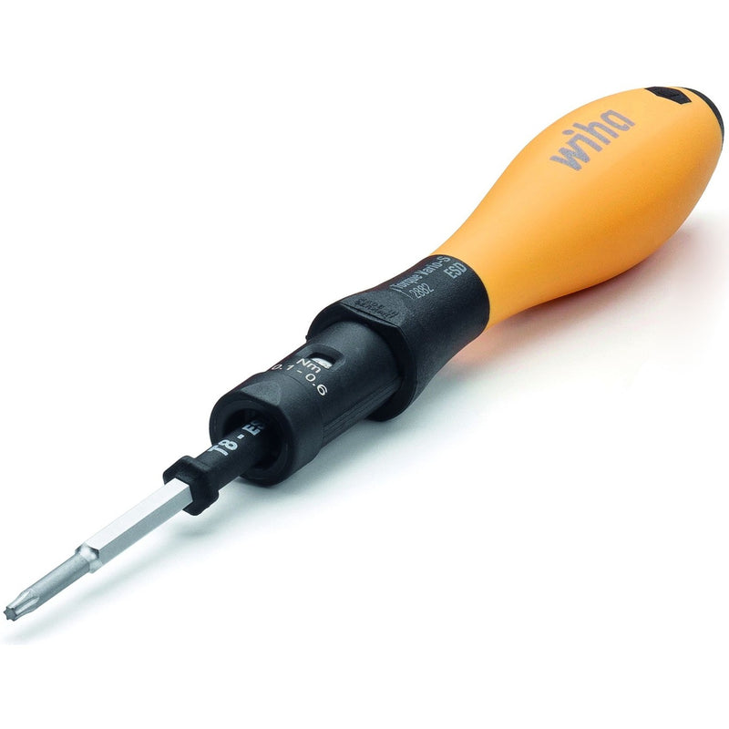 Afbeelding laden in galerijviewer, Wiha momentschroevendraaierset torquevario-s esd (zwart geel, 0,4 - 1,0 nm, 14-delig, incl. box)
