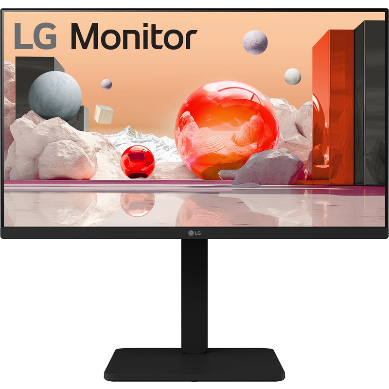 Afbeelding laden in galerijviewer, Lg 24ba450-b 24 monitor (zwart, vga, hdmi, displayport, sound)
