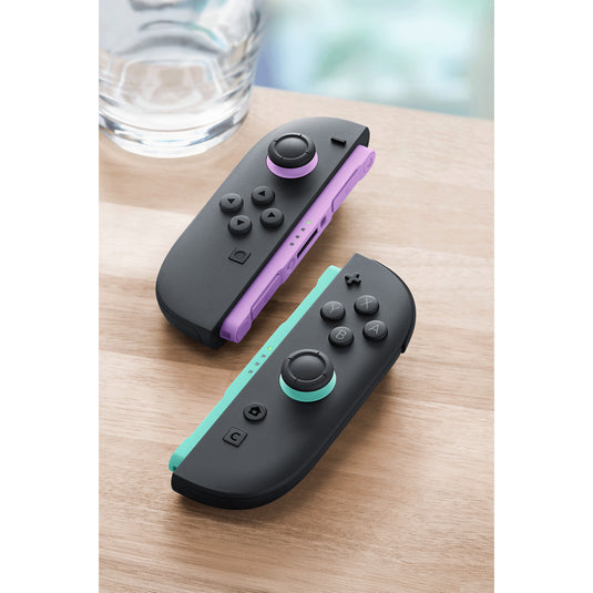 Nintendo joy-con 2 controllerset (lichtpaars lichtgroen)