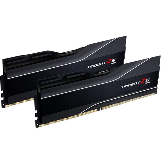 G.skill 64 gb ddr5-6000 (2x 32 gb) kit werkgeheugen (zwart, f5-6000j3238g32gx2-tz5n, trident z5 neo, expo)