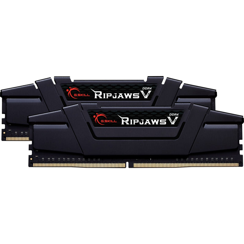 Afbeelding laden in galerijviewer, G.skill 16 gb ddr4-3600 (2x 8 gb) kit werkgeheugen (zwart, f4-3600c18d-16gvk, ripjaws v, xmp)
