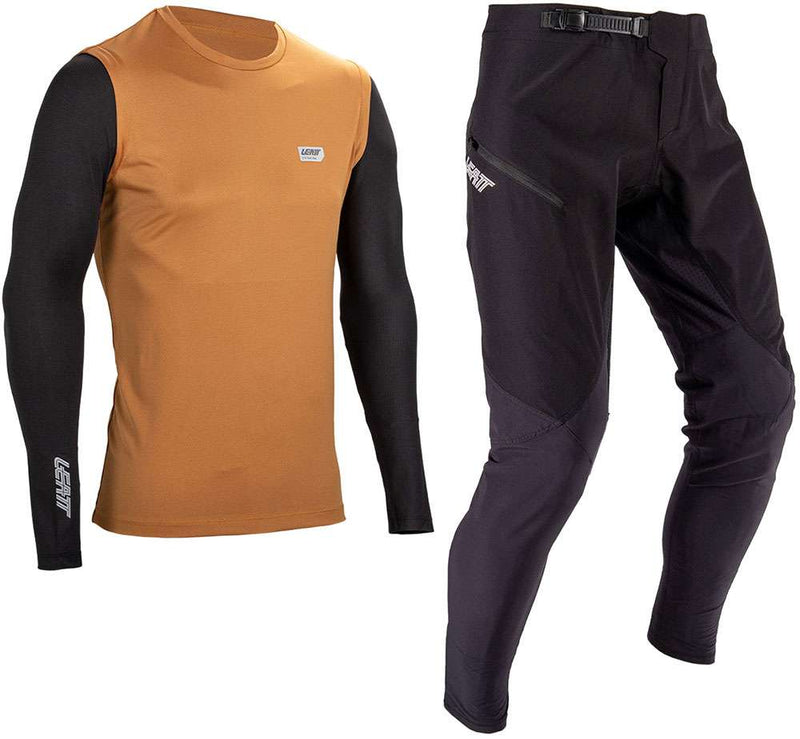 Afbeelding laden in galerijviewer, Leatt 1.0 ride kit - mtb long sleeve jersey pants
