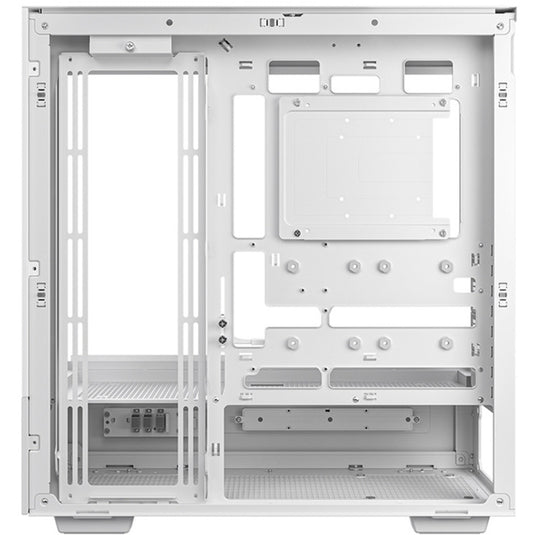 Deepcool ch690 digital midi tower behuizing (wit | 2x usb-a | 1x usb-c | tempered glass)
