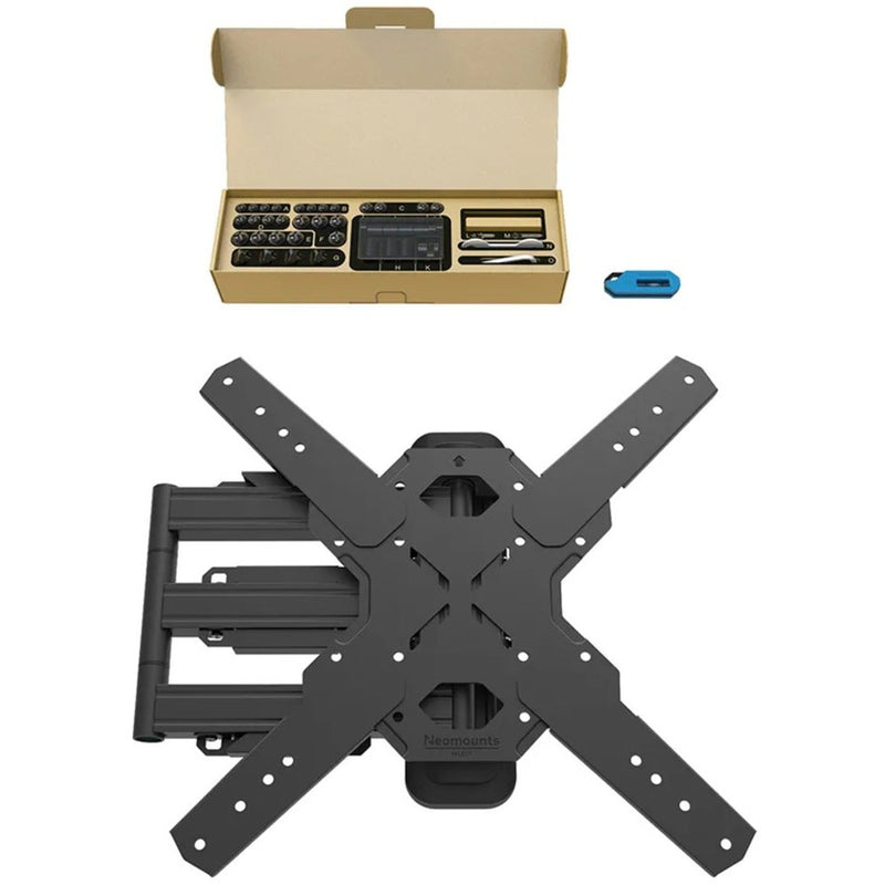 Afbeelding laden in galerijviewer, Neomounts wl40s-850bl14 select tv wandsteun standaard (zwart)

