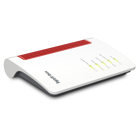 Fritz! box 4630 edition international router (wit rood, mesh wi-fi, 2.5 gbit s)