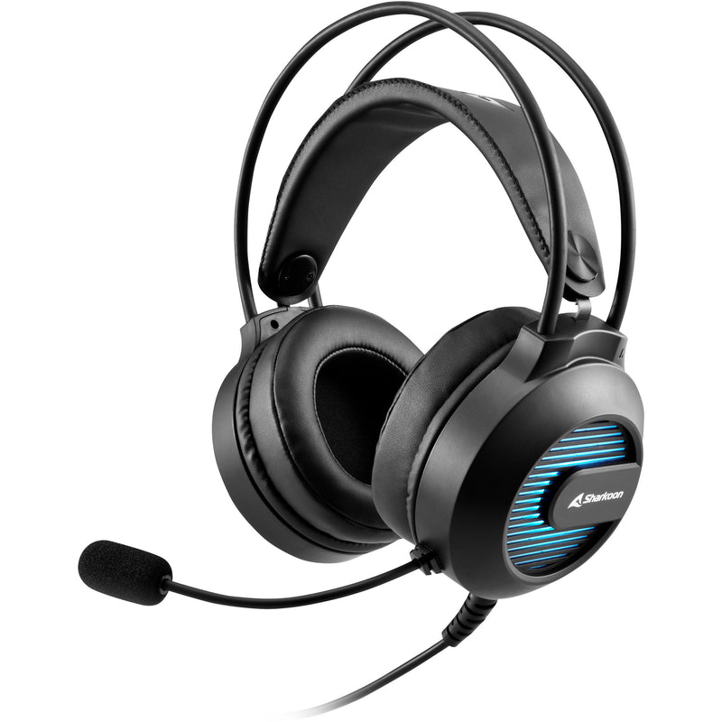 Afbeelding laden in galerijviewer, Sharkoon skiller sgh20 over-ear gaming headset (zwart, pc, playstation 5)

