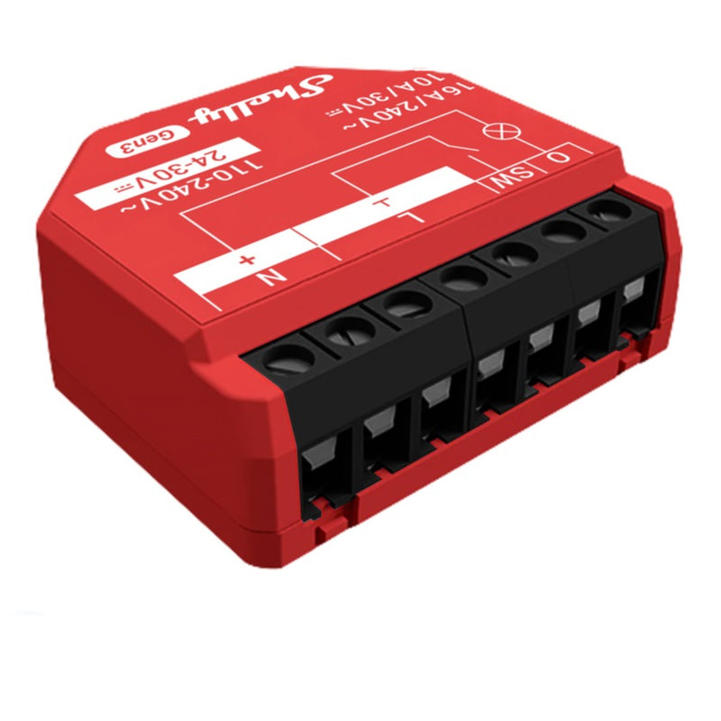 Afbeelding laden in galerijviewer, Shelly controller 1pm gen3 wifi bluetooth voor smart home slimme gadgets
