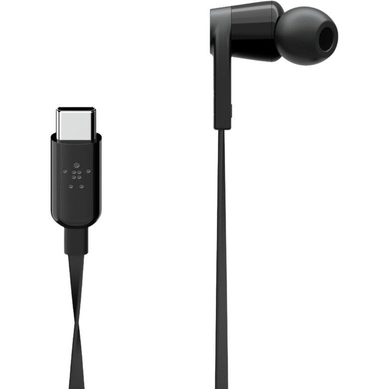 Afbeelding laden in galerijviewer, Belkin soundform in-ear oortjes (zwart, usb-c)
