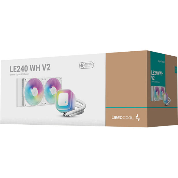 Afbeelding laden in galerijviewer, Deepcool le240 v2 waterkoeling (wit)
