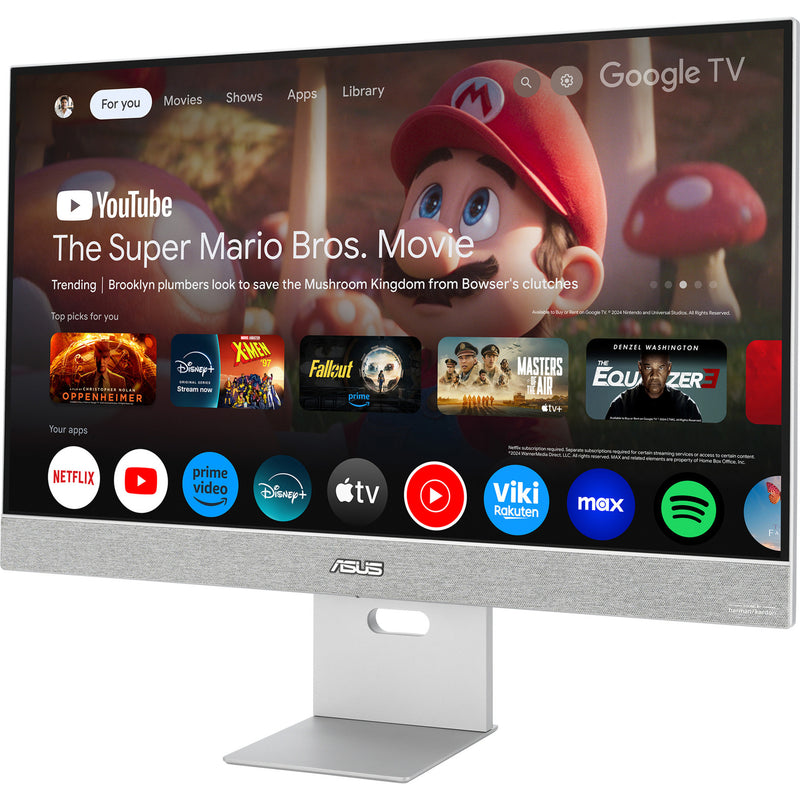 Afbeelding laden in galerijviewer, Asus zenscreen smart monitor ms32uc 31.5 4k uhd (grijs, hdmi, displayport, 2x usb-a, usb-c, wifi)
