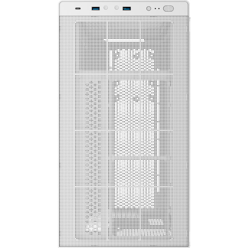 Afbeelding laden in galerijviewer, Aerocool stormfront mini mini tower behuizing (wit | 2x usb-a | 1x usb-c | window)
