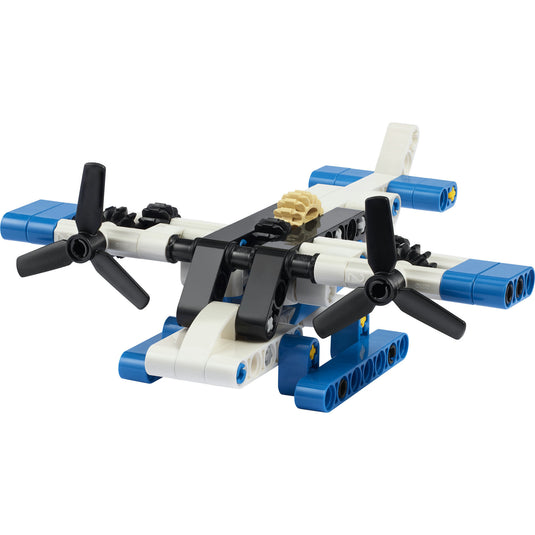 Lego technic 30736 wit watervliegtuig