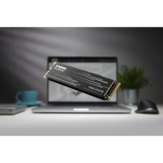 Klevv cras c910g 4 tb ssd (zwart, k04tbm2sp0-10g, pcie gen 4.0 x4, nvme 2.0)