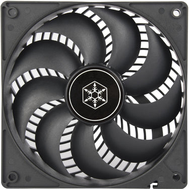 Silverstone air penetrator 120i case fan (zwart, 120 x 120 x 25 mm)
