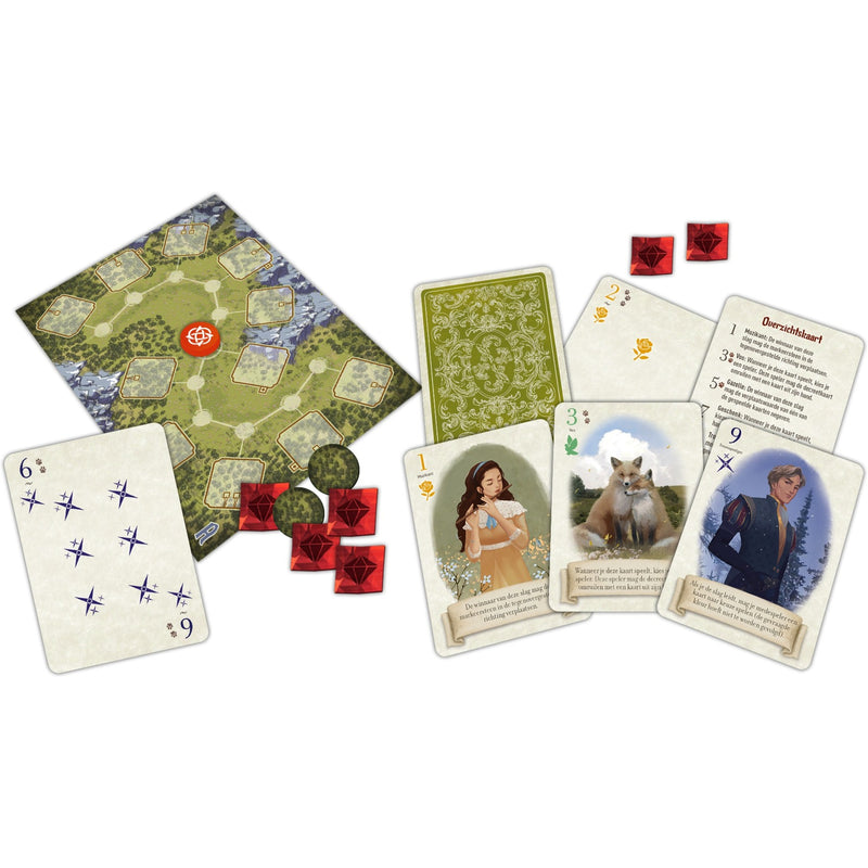 Afbeelding laden in galerijviewer, White goblin games de vos in het bos: duet kaartspel (nederlands, 2 spelers, 30 minuten, vanaf 10 jaar)
