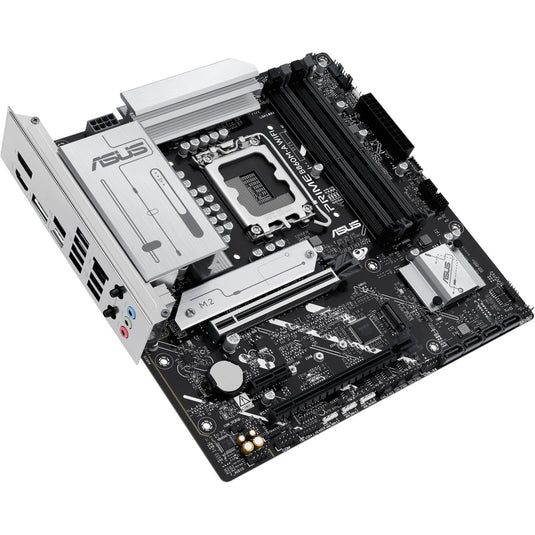 Asus prime b860m-a wifi socket 1851 moederbord (raid, 2.5 gb-lan, wi-fi 6e, bt, sound, µatx)