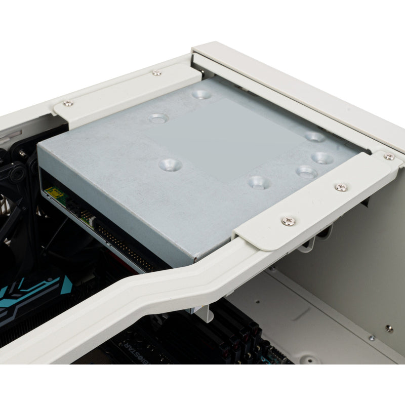 Afbeelding laden in galerijviewer, Silverstone flp01 htpc behuizing (crème | 2x usb-a | 1x usb-c)
