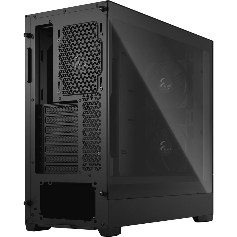 Afbeelding laden in galerijviewer, Fractal design pop silent black tg clear tint midi tower behuizing (zwart | 2x usb-a | tempered glass)
