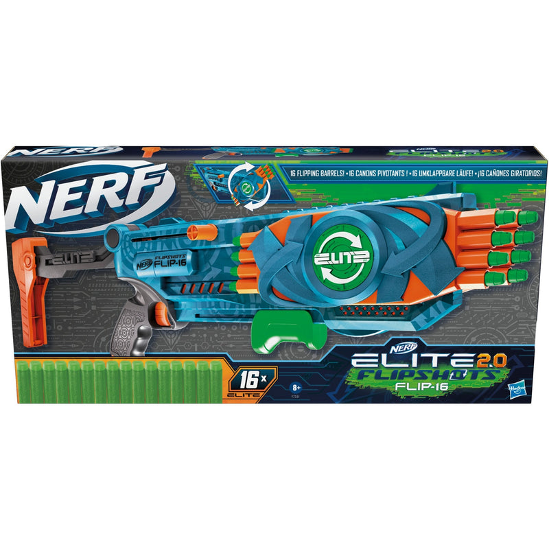 Afbeelding laden in galerijviewer, Hasbro nerf elite 2.0 flipshots flip-16 nerf-gun
