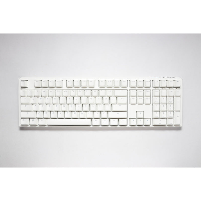 Afbeelding laden in galerijviewer, Ducky one 3 classic pure white, toetsenbord (wit, us lay-out, cherry mx blue, rgb led, double-shot pbt, hot-swappable, quack mechanics)
