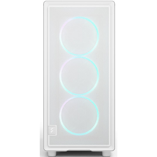 Fractal design epoch rgb midi tower behuizing (wit | 2x usb-a | 1x usb-c | rgb | tempered glass)