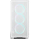 Fractal design epoch rgb midi tower behuizing (wit | 2x usb-a | 1x usb-c | rgb | tempered glass)