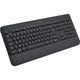 Logitech signature k650 wireless comfort toetsenbord (grafiet, us-international lay-out (qwerty), 100%)