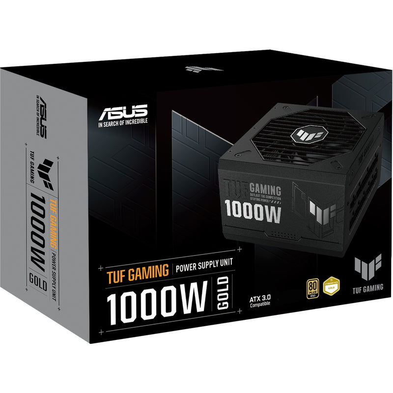 Afbeelding laden in galerijviewer, Asus tuf gaming gold modulaire 1000 watt voeding (zwart, 1x 12vhpwr, 4x pcie)
