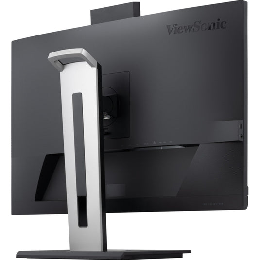 Viewsonic video conferencing docking monitor vg2757v-2k 27 (zwart (mat) grijs, 1x hdmi, 1x displayport, usb-a, usb-c, audio)