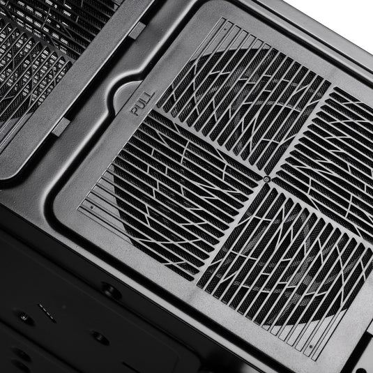 Silverstone sst-gd10b htpc behuizing (zwart | 2x usb-a)
