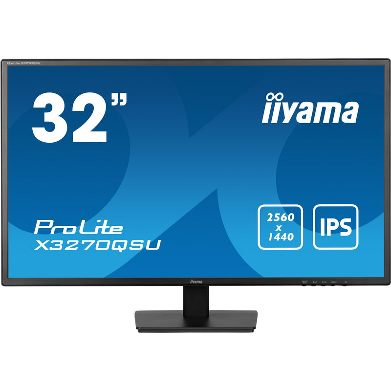 Afbeelding laden in galerijviewer, Iiyama prolite x3270qsu-b1 31.5 monitor (zwart, 2x hdmi, displayport, 3x usb-a)

