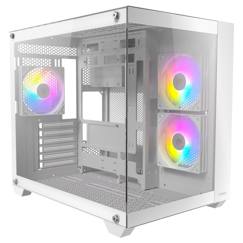 Afbeelding laden in galerijviewer, Antec cx800 argb midi tower behuizing (wit | 2x usb-a | tempered glass)
